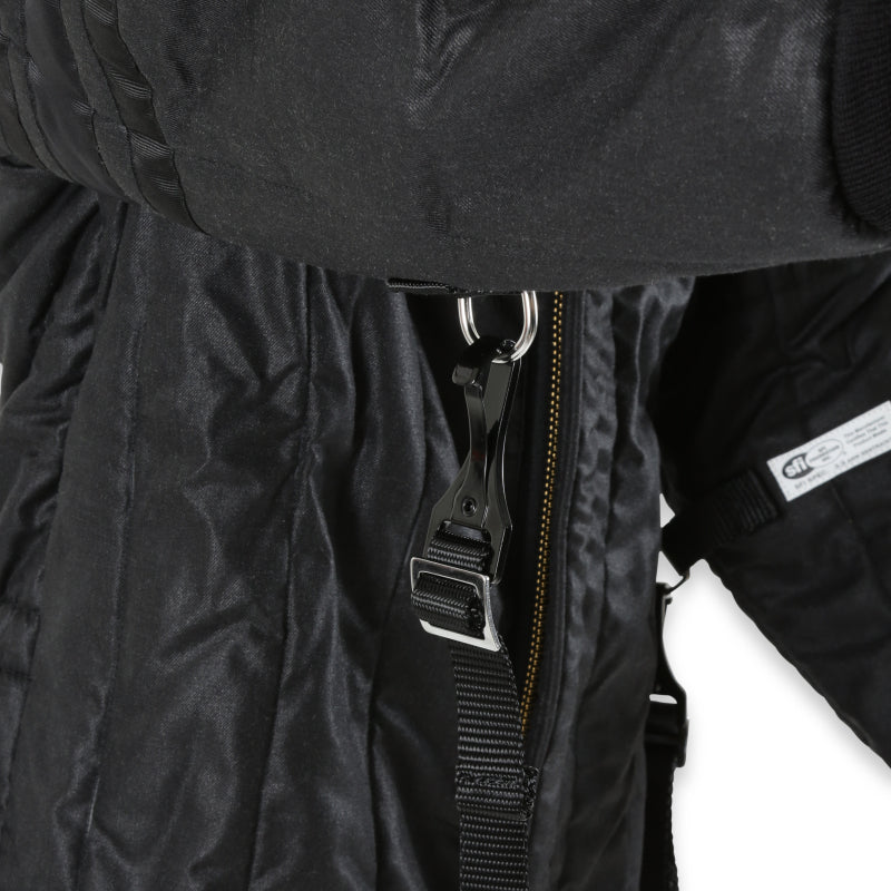RaceQuip SFI-15 Jacket Black Extra Large - 91919969RQP