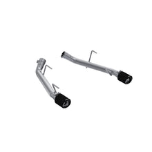 Load image into Gallery viewer, MBRP 05-10 Ford Mustang GT 4.6L T304 SS 2.5in Dual Axle-Back with CF Tips (Race Version) - S72023CF