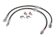 Load image into Gallery viewer, APR 05-22 Audi A3/05-22 Volkswagen GTI/Jetta/Passat Braided Stainless Steel Brake Line Set - Front - BRK00047
