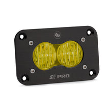 Load image into Gallery viewer, Baja Designs S2 Pro Wide Cornering Pattern Flush Mount LED Light - Amber - 481015