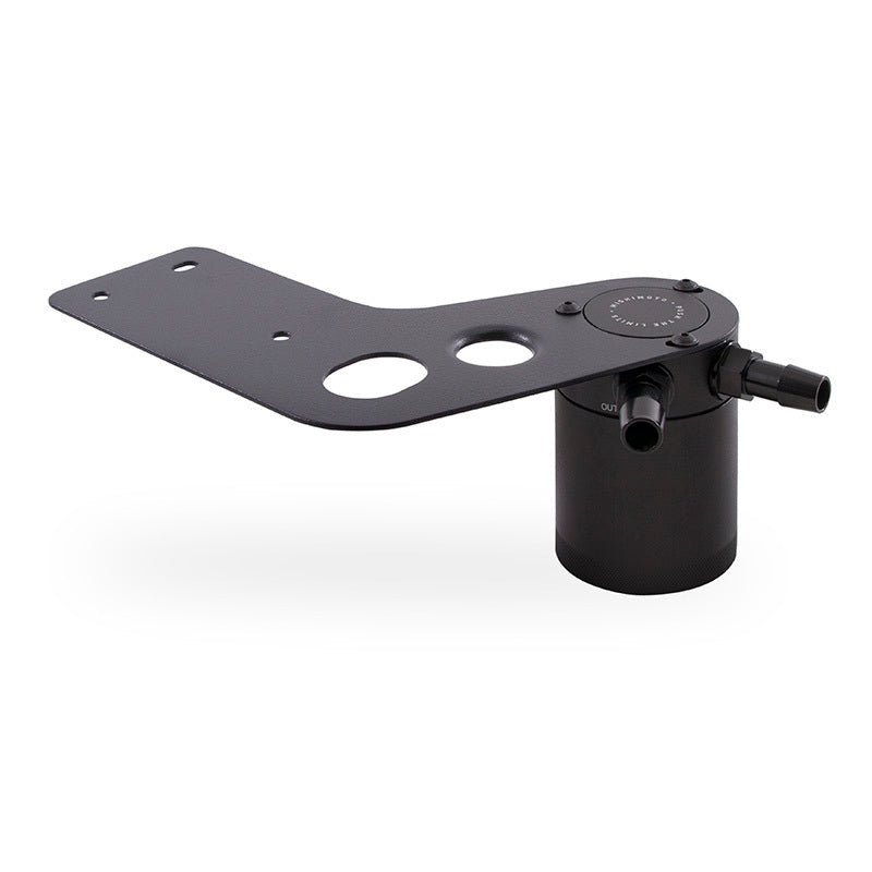 Mishimoto 2015+ Ford Mustang GT Baffled Oil Catch Can Kit - Black - MMBCC-MUS8-15PBE