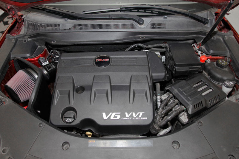 K&N 10-12 Chevy Equinox / GMC Terrain 3.0L V6 High-Flow Perf Intake Kit - 77-3078KTK