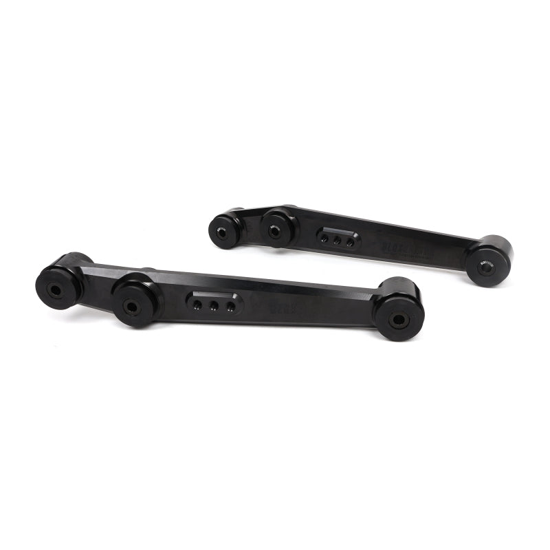 BLOX Racing 90-01 Integra, 89-95 Civic, CRX, Del Sol V2 Billet Rear LCA Poly Bushings - Black - BXSS-21203-BK-V2