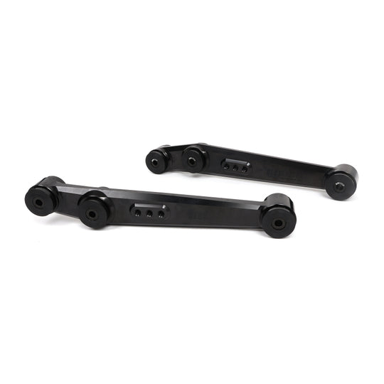 BLOX Racing 90-01 Integra, 89-95 Civic, CRX, Del Sol V2 Billet Rear LCA Poly Bushings - Black - BXSS-21203-BK-V2