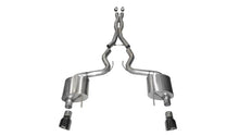 Load image into Gallery viewer, Corsa 2015-2017 Ford Mustang GT Fastback 5.0 3in Xtreme Cat Back Exhaust w/ Dual Black 4.5in Tips - 14328BLK
