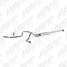 Load image into Gallery viewer, MBRP 2015 Ford F-150 2.7L / 3.5L EcoBoost 2.5in Cat Back Dual Side Split Alum Exhaust System - S5254AL