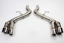 Load image into Gallery viewer, Mishimoto 2016+ Chevrolet Camaro Quad-Tip Race Axle-Back Exhaust w/ Polished Tips - MMEXH-CAM8-16AQTRP