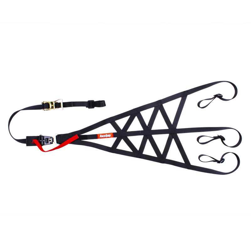 RaceQuip Black SFI 37.1 Side Roll Cage Net - 828998RQP