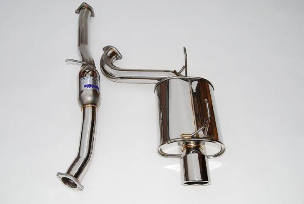 Invidia 00+ S2000 Q300 Rolled Stainless Steel Single Tip Cat-back Exhaust - HS00HS1GS3