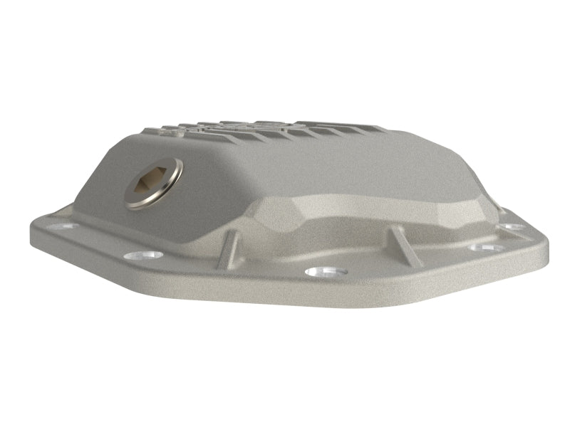 aFe 19-25 GM Trucks Front Diff Cover - Raw w/ Machined Fins - 46-71430A