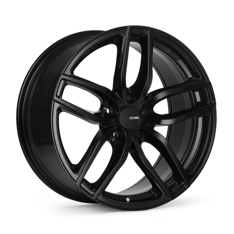 Enkei Tune 19x8.5 5x114.3 40mm Offset 72.6mm Bore Black Wheel - 555-985-6540BK