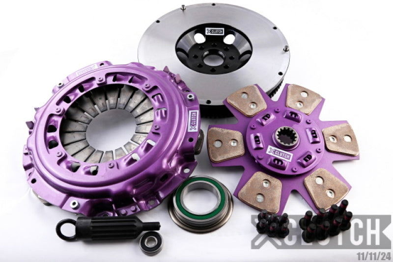 XClutch 93-95 Toyota Supra Twin Turbo 3.0L Stage 2R Extra HD Sprung Ceramic Clutch Kit - XKTY25502-1R