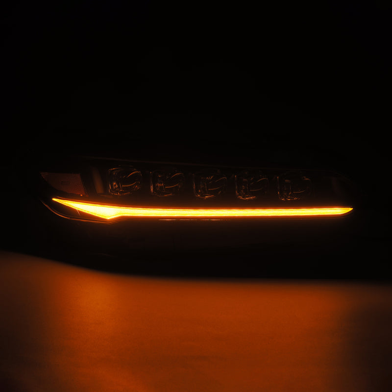AlphaRex 22-25 Honda Civic NOVA LED Headlights - Black - 880348