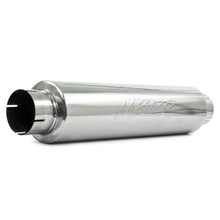 Load image into Gallery viewer, MBRP Universal Quiet Tone Muffler 4in Inlet/Outlet 24in Body 6in Dia 30in Overall T304 - M1004