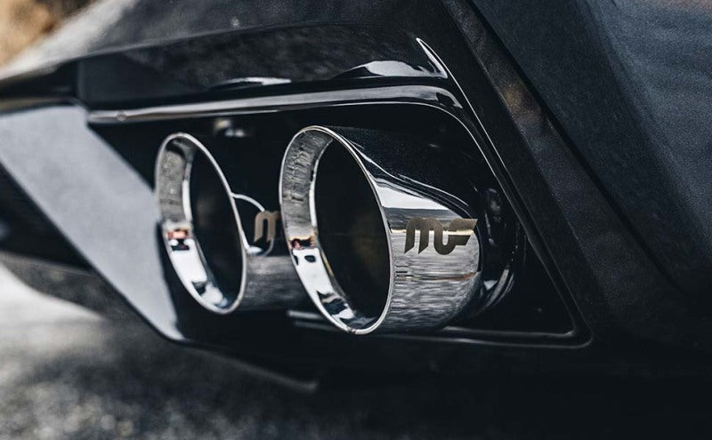 MagnaFlow 13 Ford Mustang Dual Split Rear Exit Stainless Axle-Back Cat Back Exhaust (Competition) - 15152