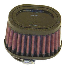 Load image into Gallery viewer, K&amp;N Filter Universal Rubber Filter Oval Tapered 4in Base O/S L x 3.5in Top O/S L x 2.75in H - RU-1820