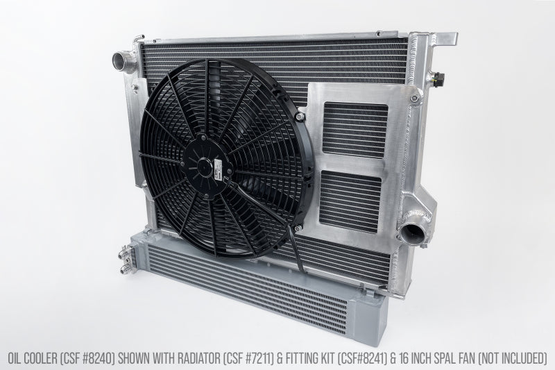 CSF BMW S54 Swap Race-Spec Oil Cooler - 8240