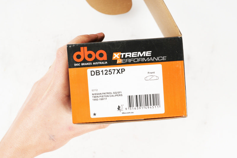 DBA 89-97 Nissan Patrol (Y60) XP Performance Front Brake Pads - DB1257XP