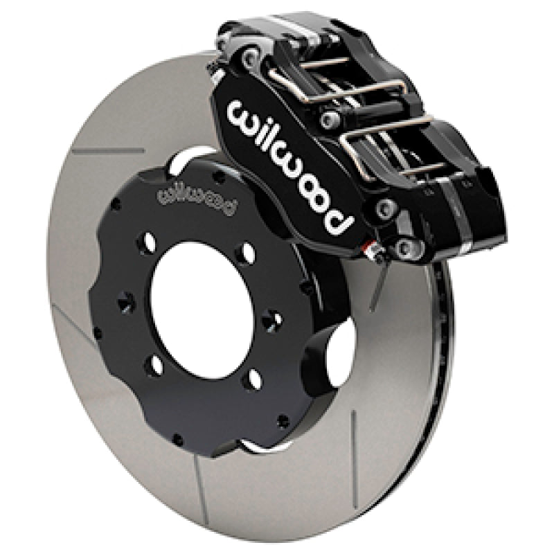 Wilwood 16-23 Mazda Miata MX-5 Dynapro 4R Gloss Black Front Big Brake Kit - Street Kit - 140-17363