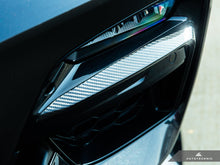Load image into Gallery viewer, AutoTecknic Carbon Fiber Front Bumper Trim Set - BMW G01 X3 | G02 X4 M40I Pre-LCI