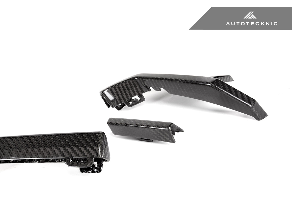 AutoTecknic Dry Carbon Rear Diffuser Trim Set - BMW G80/ G81 M3 | G82/ G83 M4