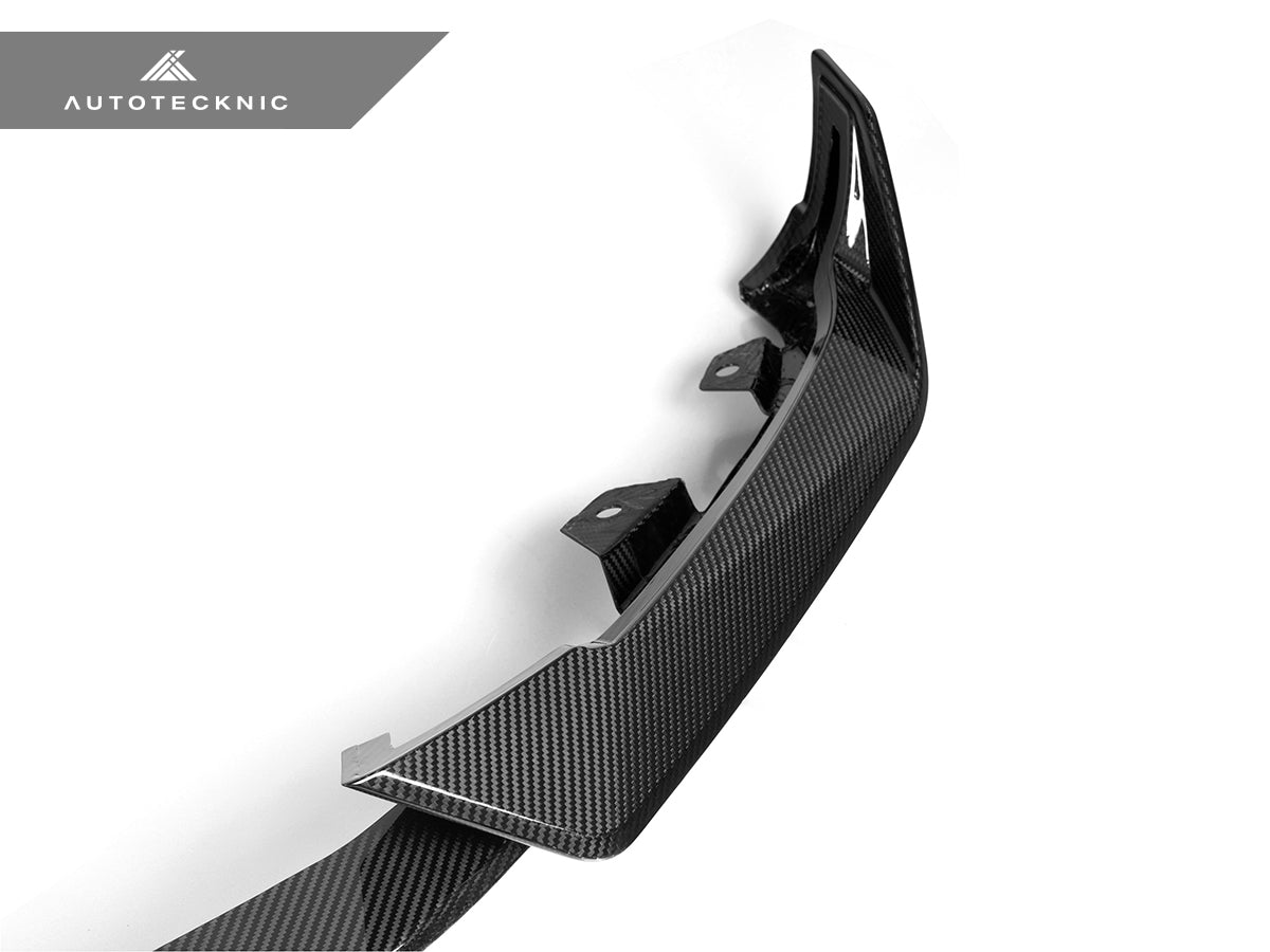 AutoTecknic Dry Carbon Front Lip Set - BMW G06 X6 M-Sport LCI