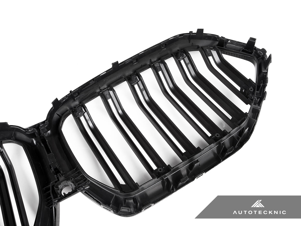 AutoTecknic Dual-Slats Dry Carbon Front Grille - BMW G06 X6 Pre-LCI
