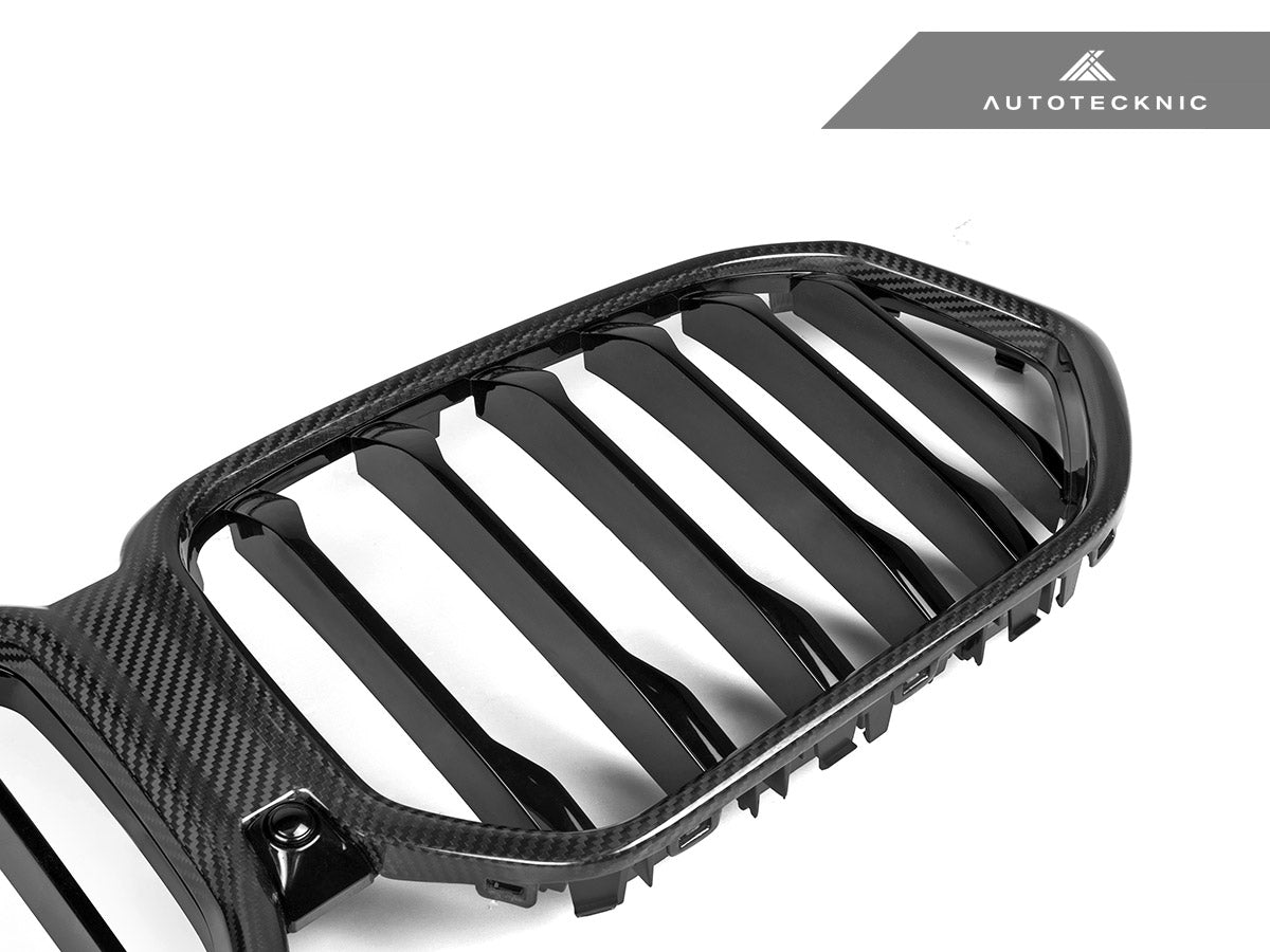 AutoTecknic Carbon Fiber Front Grille - BMW G06 X6 LCI