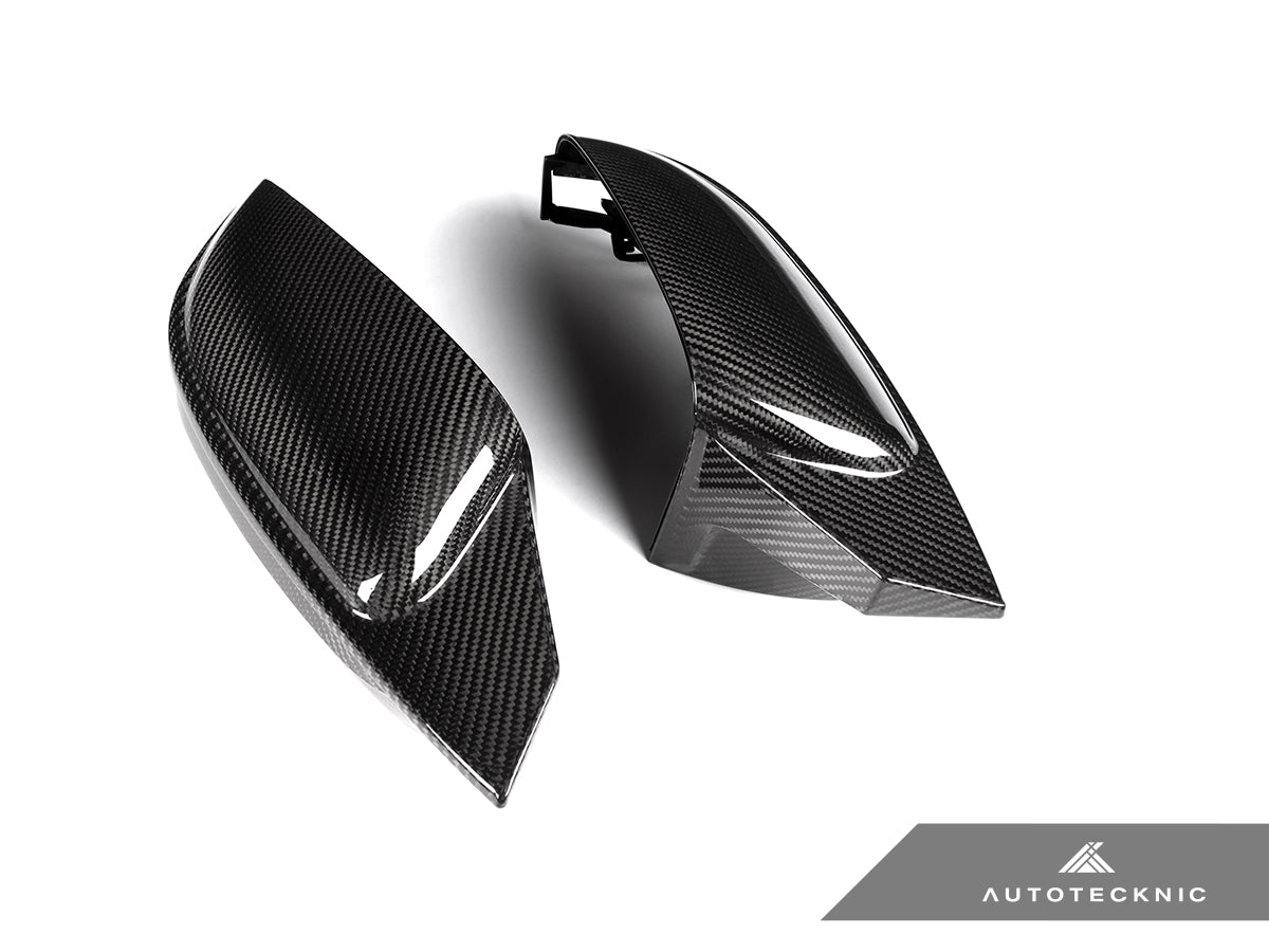 AutoTecknic G8X Style M-Inspired Version II Dry Carbon Mirror Covers - BMW G42 2-Series
