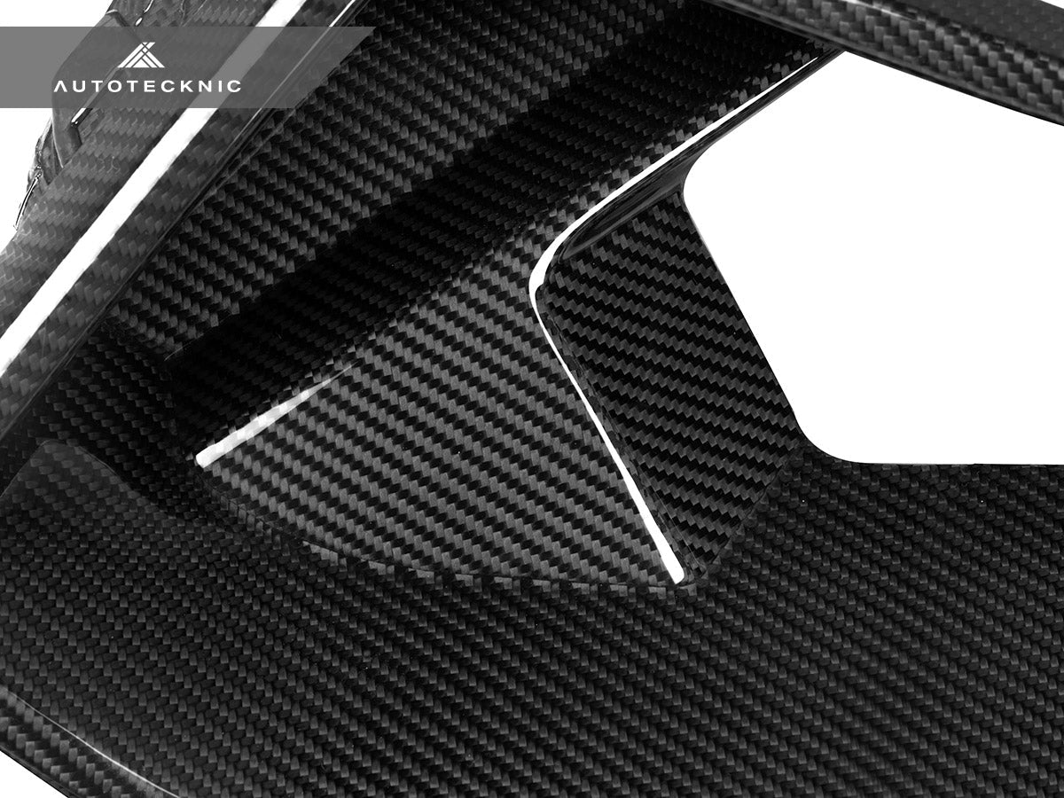 AutoTecknic Carbon Fiber Front Bumper Air Vent Set - BMW G06 X6 M-Sport LCI