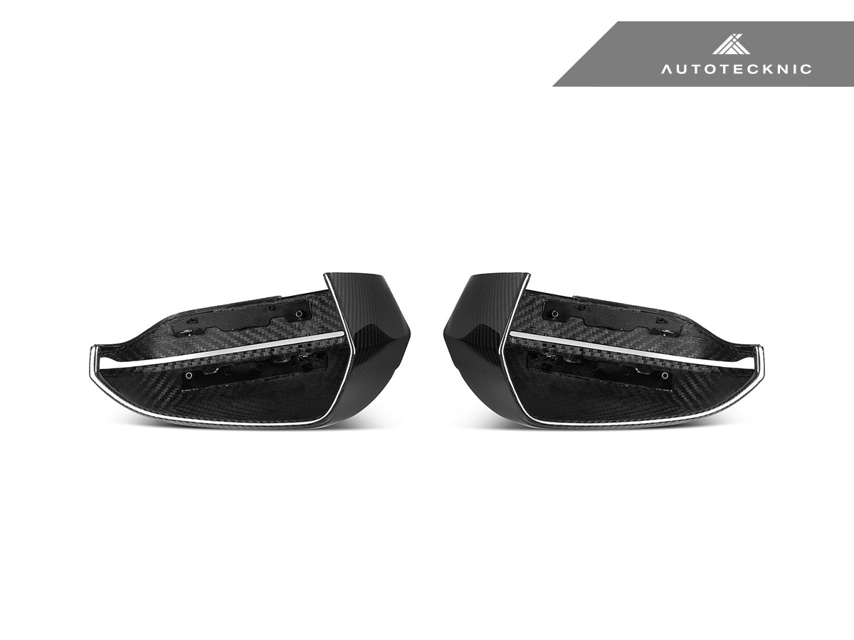 AutoTecknic Dry Carbon Fiber Mirror Cap Set - BMW G45 X3