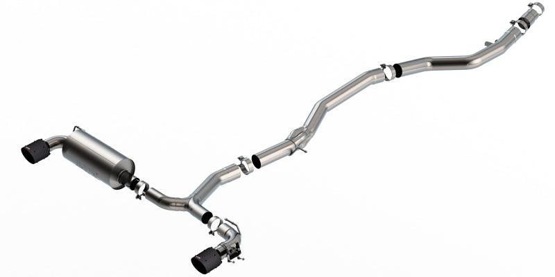 Borla 2020 Toyota Supra GR 3.0L I6 3in ATAK Catback Exhaust - Carbon Fiber Tips - 140826CFBA