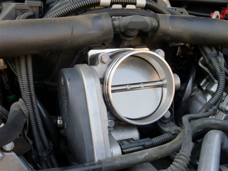 aFe Silver Bullet Throttle Body Spacers TBS BMW 5 Series (E60) 06-10 V8-4.8L - 46-31006