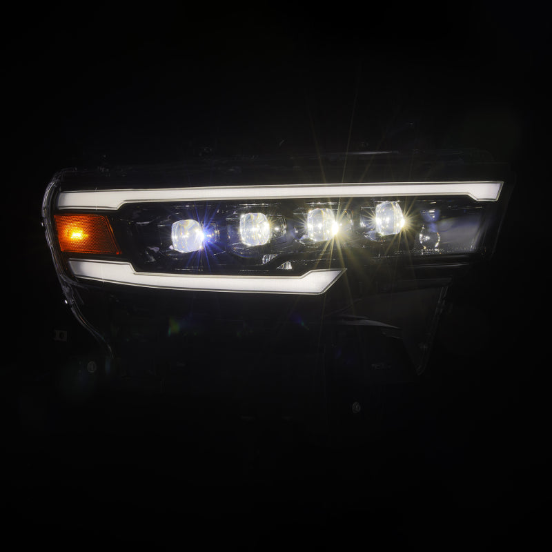 AlphaRex 25-26 Dodge Ram 1500 NOVA LED Proj Headlights- Alpha-Black w/Activ Lit/Seq Signal/Switchbk - 880890