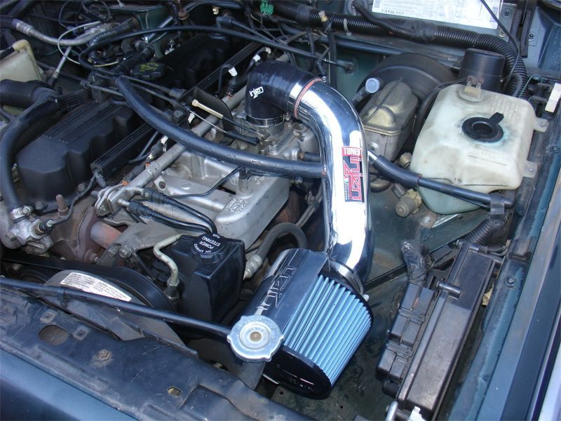 Injen 91-01 Jeep Cherokee XJ 4.0 L6 Polished Power-Flow Intake w/ MR Tech & Web Nano Filter - PF5011P