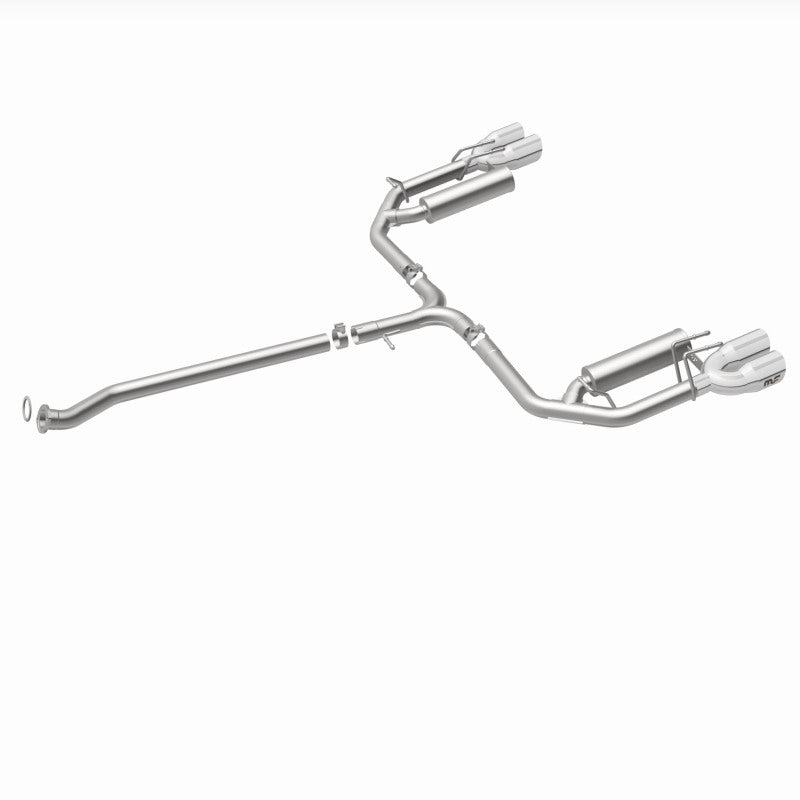 MagnaFlow 18-19 Toyota Camry XSE 2.5L (FWD) Street Series Cat-Back Exhaust w/4in Polished Quad Tips - 19494