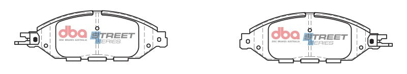 DBA 2013 Infiniti JX35 Street Series Front Brake Pads - DB2378SS