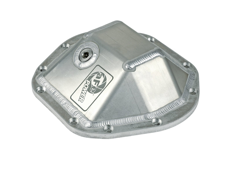 aFe 97-18 Jeep Wrangler TJ/JK Dana 44 Street Series Differential Cover w/ Machined Fins - Aluminum - 46-71230A