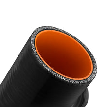 Load image into Gallery viewer, Mishimoto 2.5in Black Silicone Coupler w/ 1/8in NPT Bung - MMCP-25NPTBK
