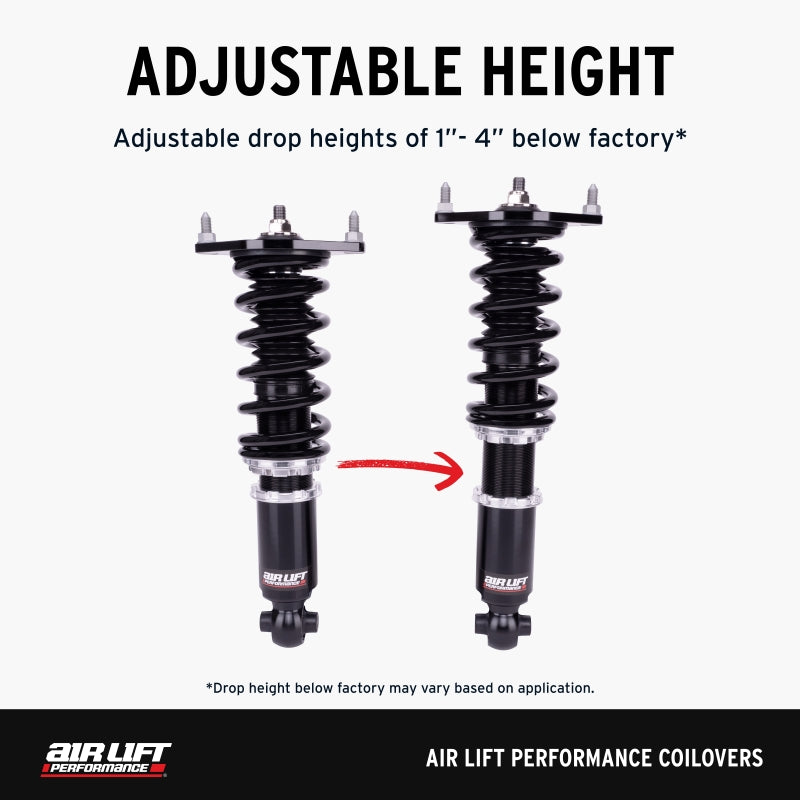 Air Lift Performance 17-23 Tesla Model 3 (AWD) / 20-24 Tesla Model Y Coilover Kit - 79009