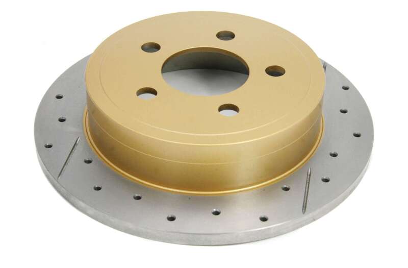 DBA 03-07 Jeep Liberty Rear Street Drilled & Slotted Rotor - DBA2535X
