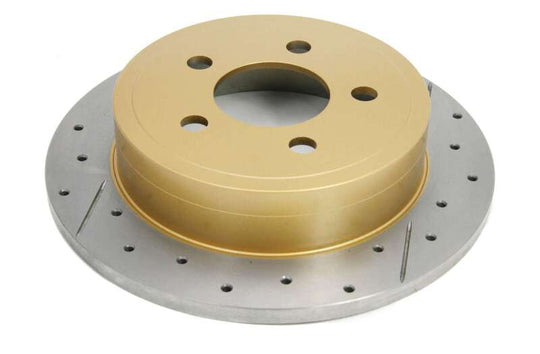 DBA 03-07 Jeep Liberty Rear Street Drilled & Slotted Rotor - DBA2535X
