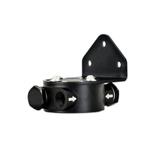 Load image into Gallery viewer, Mishimoto M20 x 1.5 - Remote Oil Filter Mount - Black - MMOC-RFH-M20BK