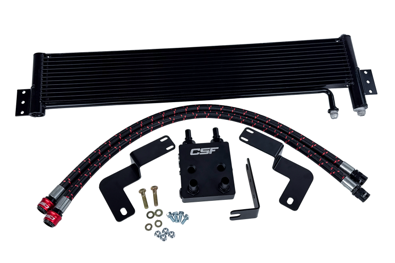 CSF 2021+ Ford Bronco 2.7L EcoBoost External Transmission Oil Cooler Kit - 8350