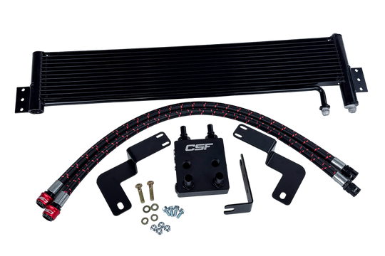 CSF 2021+ Ford Bronco 2.7L EcoBoost External Transmission Oil Cooler Kit - 8350