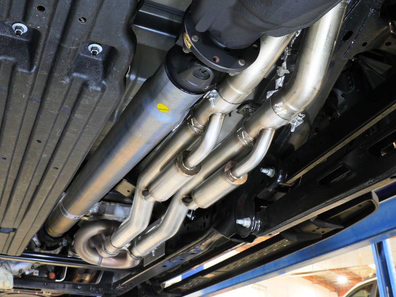 aFe Vulcan Series Cat-Back Exhaust System Ford F-150 Raptor 21-24 V6-3.5L (tt) - 49-33151-P