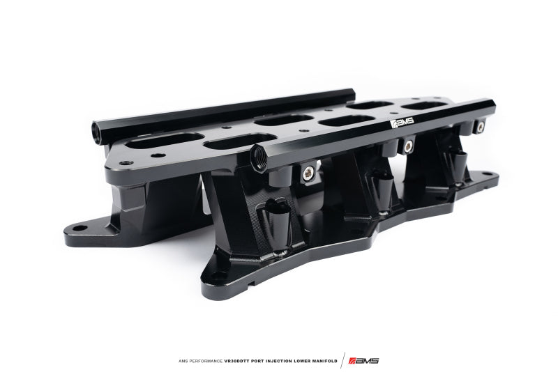 AMS Performance 2023+ Nissan Z Port Injection Lower Manifold - Black - AMS.47.08.0001-1