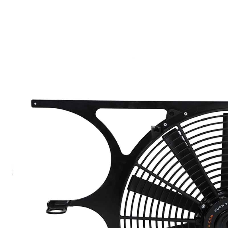 Mishimoto 92-99 BMW E36 Performance Alum. Fan Shroud Kit w/Elec. Fan Controller (NPT & Probe Incl.) - MMFS-E36-92K