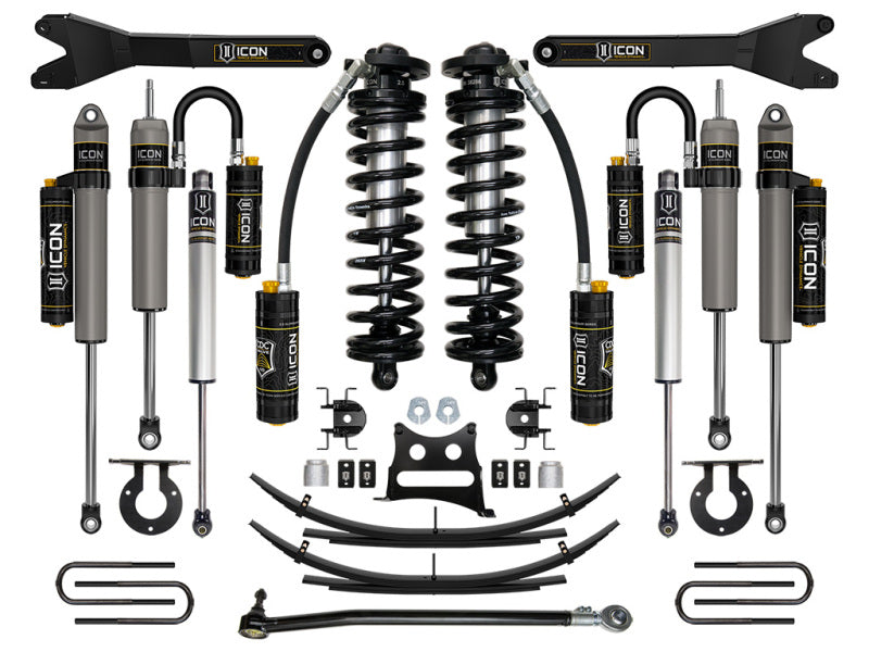 ICON 17-22 Ford F250/F350 2.5-3in Stage 6 Coilover Conversion System w/ Expansion Pack - K63146L