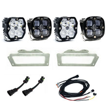 Load image into Gallery viewer, Baja Designs 10-18 Dodge Ram 2500/3500 / 09-12 Ram 1500 Squadron SAE 2.0 Fog Kit (SAE Fog) - Clear - 440054